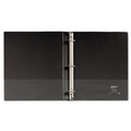 Back to School Sale | Avery 17001 3 Slant Rings 0.5 in. Capacity 11 in. x 8.5 in. Durable View Binder with DuraHinge - Black image number 1