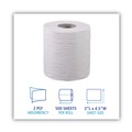 Just Launched | Boardwalk B6180 125 ft. 2-Ply Septic Safe Toilet Tissue - White (96/Carton) image number 4