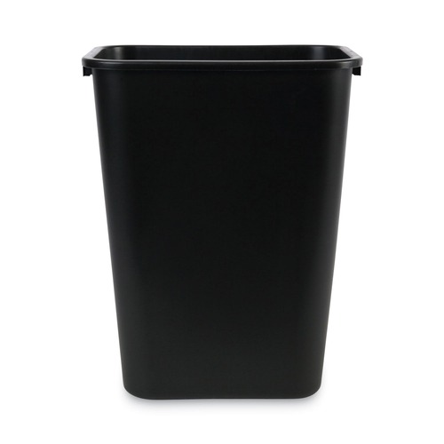 Just Launched | Boardwalk 3485203 41 qt. Soft-Sided Plastic Wastebasket - Black image number 0