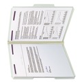 File Folders | Smead 14931 1 in. Expansion Recycled Pressboard Folders with 2 SafeSHIELD Fasteners - Letter Size/Gray-Green (25/Box) image number 6