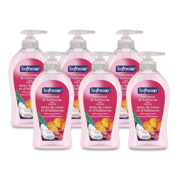 PRODUCTS | Softsoap US07157A 11.25 oz Liquid Hand Soap Pumps - Coconut and Hibiscus Scent (6/Carton)