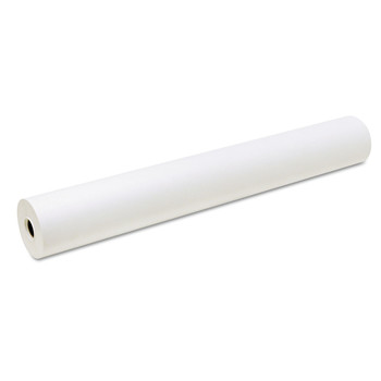 Pacon P4765 24 in. x 200 ft. 35 lb Cover Weight Easel Rolls - White (1-Roll)