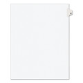 Back to School Sale | Avery 01052 11 x 8.5 Avery Style Preprinted Legal Exhibit Side 10-Tab Index Dividers - White (25/Pack) image number 0