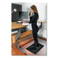 Office Chair Mats | Floortex FCA21624BK AFS-TEX 2000 16 in. x 24 in. Anti-Fatigue Mat - Midnight Black image number 4