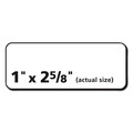Labels | Avery 05660 1 in. x 2.63 in. Matte Clear Easy Peel Mailing Labels with Sure Feed Technology - Clear (1500/Box) image number 1