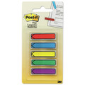 Page Flags | Post-it Flags 684-ARR1 Arrow 0.5 in. Page Flags - Blue/Green/Purple/Red/Yellow (100/Pack) image number 3