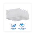 Storage Accessories | Boardwalk Z6640VNK 33 in. x 40 in. 33 gal. 16 mic High Density Industrial Can Liners Flat Pack - Natural (200/Carton) image number 2