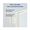 Binders | Avery 79327 Heavy-Duty 11 in. x 8.5 in. 5 in. Capacity 3 Locking One Touch EZD Rings View Binder with DuraHinge - Red image number 4
