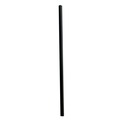 Cutlery | Boardwalk BWKJSTUW775BK 7.75 in. Polypropylene Jumbo Straws - Black (12500/Carton) image number 1