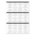 Notebooks & Pads | House of Doolittle 216-02 11 in. x 7 in. 13-Month (Dec-Dec 2026) Recycled Stargazer Monthly Planner - Black Cover image number 2