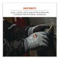 Cleaning Gloves | Ergodyne 17636 ProFlex 7501 Coated Waterproof Winter Gloves - 2X-Large Gray (1-Pair) image number 5