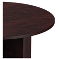 Office Desks & Workstations | Alera ALEVA7142MY 42 in. x 29.5 in. Valencia Round Conference Table with Legs - Mahogany image number 3