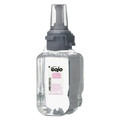 Hand Soaps | GOJO Industries 8711-04 700 mL Clear and Mild Foam Handwash Refill for ADX-7 Dispenser - Fragrance-Free (4/Carton) image number 1
