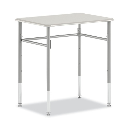  | HON HLDV-MRECT2026A.E.G1.T1 SmartLink 20 in. x 26 in. x 23 in. to 33 in. Rectangle Student Desk - White (2/Carton) image number 0