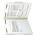 File Folders | Smead 14944 1/3-Cut Tabs 3-in Expansion 2 SafeSHIELD Fasteners Letter Size Recycled Pressboard Fastener Folders - Gray-Green (25/Box) image number 2