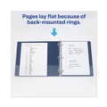 Binders | Avery 79816 3 Locking One Touch EZD Rings 5 in. Capacity 11 in. x 8.5 in. Heavy-Duty View Binder with DuraHinge - Purple image number 9