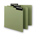 File Folders | Smead 50534 1/3-Cut Tab 8.5 in. x 11 in. Recycled Blank Top Tab File Guides - Green (50/Box) image number 0