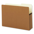 File Folders | Smead 74088 3.5 in. Expansion Legal Size Redrope Drop Front File Pockets with 2/5-Cut Guide Height Tabs (25/Box) image number 1