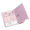 File Folders | Smead 25410 0.75 in. Expansion Shelf-Master Reinforced End Tab Colored Folders - Letter Size/Lavender (100/Box) image number 3