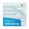 Notebooks & Pads | TOPS 80284 6 x 9 Sheets (80) Prism Gregg Rule Steno Pads - Blue Cover/Blue Sheets (4/Pack) image number 4