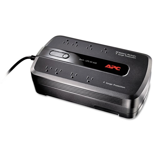  | APC BE650G1 BE650G1 340 Joules 650 VA 8 Outlets Back-UPS ES 650 Battery Backup System image number 0