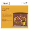 Coffee | McCafe 5000358235 30 oz Can Ground Coffee - Breakfast Blend image number 3