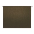 Just Launched | Universal UNV14113EE 1/3 Tab 11 Point Stock Hanging File Folders - Letter, Standard Green (25/Box) image number 0