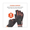 Cleaning Gloves | Ergodyne 17176 ProFlex 812 Standard Mechanics Gloves - 2X-Large Black (1-Pair) image number 4