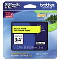 Labels | Brother P-Touch TZE641 0.7 in. x 26.2 ft. TZe Standard Adhesive Laminated Labeling Tape - Black on Yellow image number 0