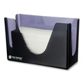 Paper Towel Holders | San Jamar T1720TBK 11 in. x 4.38 in. x 7 in. Countertop Folded Towel Dispenser - Black Pearl image number 2