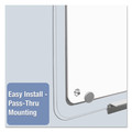White Boards | Quartet TM1107 11 in. x 7 in. iQ Total Erase Translucent-Edge Board - White Surface, Clear Plastic Frame image number 5