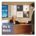 White Boards | Quartet M2323 23 in. x 23 in. Matrix Magnetic Boards - White Surface, Satin Aluminum Frame image number 2