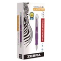 Pens | Zebra 42680 Sarasa Dry X10 Medium 0.7 millimeter Retractable Gel Pen - Violet Ink/Violet/Silver Barrel (1-Dozen) image number 0