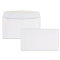 Envelopes & Mailers | Quality Park QUA90070 #6 3/4 Commercial Flap Gummed Closure 3.63 in. x 6.5 in. Business Envelope - White (500/Box) image number 1