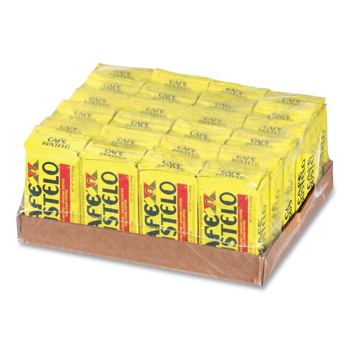 Coffee | Cafe Bustelo 7447101720 10 oz. Brick Pack Coffee - Espresso (24/Carton) image number 0