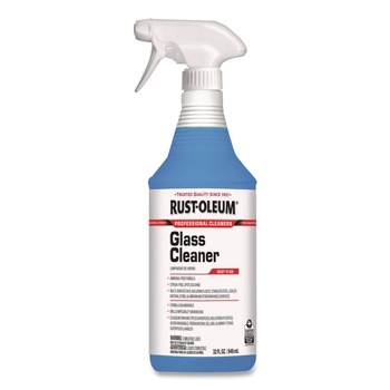 FACILITY MAINTENANCE SUPPLIES | Rust-Oleum 352245 Professional Cleaners Glass Cleaner 32 oz Spray Bottle (6/Carton)