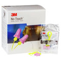 Safety & First Aid | 3M P2001 No-Touch 29 dB NRR Corded Push-to-Fit Single-Use Earplugs - Purple/Yellow (100/Box) image number 0