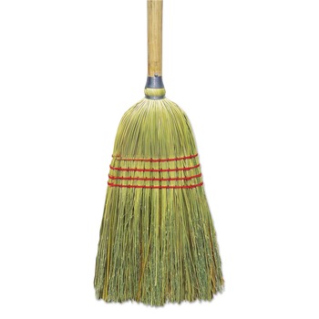 Boardwalk BWKBR10012 56 in. Corn/Fiber Broom - Natural (6/Carton)