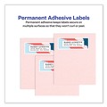 Labels | Avery 08254 3.33 in. x 4 in. Vibrant Inkjet Color-Print Labels with Sure Feed - Matte White (120/Pack) image number 2