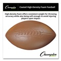 Breakroom Supplies | Champion Sports FFC Playground Size Coated Foam Sport Ball For Football - Brown image number 4