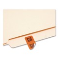 Dividers & Tabs | Smead 68326 Yearly End Tab File Folder Labels 0.75 x 1.5 Orange 500/Roll image number 3