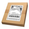 Labels | Avery 05912 5.5 in. x 8.5 in. Shipping Labels with TrueBlock Technology for Laser Printers - White (2/Sheet, 250 Sheets/Box) image number 1