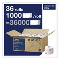 Toilet Paper | Tork 110292A 2-Ply Septic Safe Advanced High Capacity Bath Tissue - White (36/Carton) image number 3