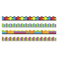 Arts & Crafts Supplies | TREND T92908 Terrific Trimmers 2.25 in. x 39 in. Variety Set Board Trim - Assorted Color Basics (48/Set) image number 0