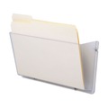 Desktop Organizers | Deflecto 63201 Unbreakable DocuPocket 14.5 in. x 3 in. x 6.5 in. Letter Size Wall File - Clear image number 6