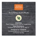Cups and Lids | World Centric CPCS12 12 oz PLA Plastic Cold Cups - Clear (1000/Carton) image number 2