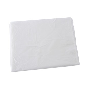 STORAGE ACCESSORIES | Boardwalk Z7660VNK 38 in. x 60 in. 60 gal. 16 mic High-Density Industrial Can Liners Flat Pack - Natural (100/Carton)