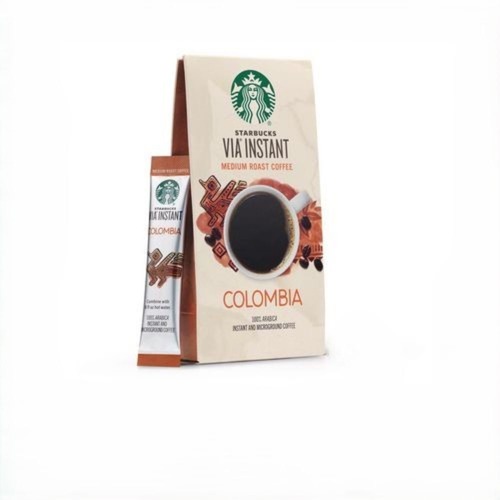 Coffee | Starbucks 12407839 1.4 oz. Packet VIA Ready Brew Coffee - Colombia (8/Pack) image number 0