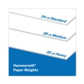 Copy & Printer Paper | Hammermill 10254-1 Premium Color Copy 28 lbs. 11 in. x 17 in. Print Paper - 100 Bright White (500/Ream) image number 7