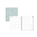 Notebooks & Pads | Blue Sky BLS101605 10 in. x 8 in. 12-Month (Jan to Dec): 2026 Rue Du Flore Monthly Planner - Floral Artwork, Jade/Lavender Cover image number 0